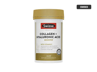 Swisse Beauty Collagen + Hyaluronic Acid Booster 160 Tablets