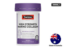 Swisse Beauty High Strength Marine Collagen with Retinol & Vitamin C 60 Tablets