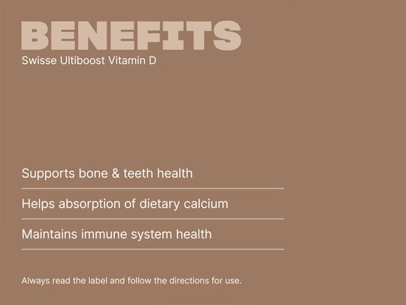 Swisse Ultiboost Vitamin D 400 Capsules