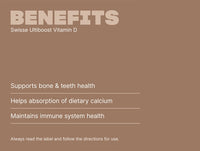 Swisse Ultiboost Vitamin D 400 Capsules