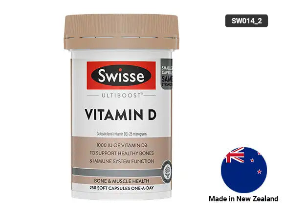 Swisse Ultiboost Vitamin D 250 Capsules