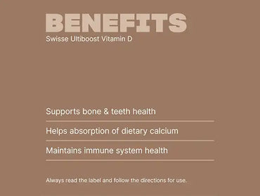 Swisse Ultiboost Vitamin D 250 Capsules