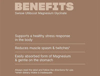Swisse UltiBoost Magnesium Glycinate 60 Tablets