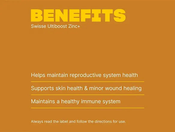 Swisse Ultiboost Zinc+ 120 Tablets