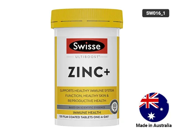 Swisse Ultiboost Zinc+ 120 Tablets
