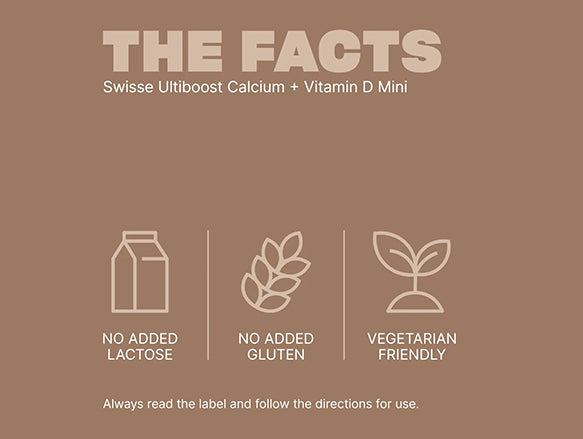 Swisse Ultiboost Calcium + Vitamin D 300 Mini Tablets