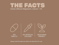 Swisse Ultiboost Magnesium, Calcium + D3 200 Tablets in Sri Lanka