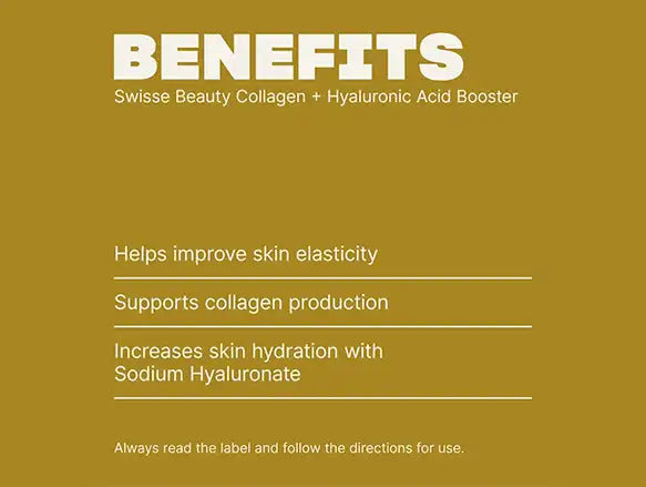Swisse Beauty Collagen + Hyaluronic Acid Booster 80 Tablets