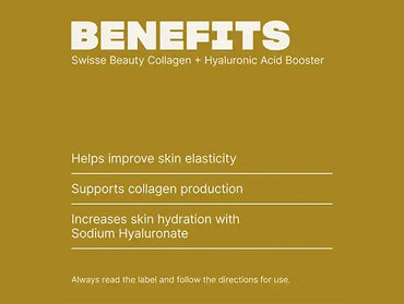 Swisse Beauty Collagen + Hyaluronic Acid Booster 80 Tablets