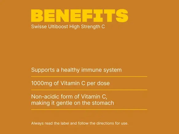 Swisse Ultiboost High Strength C 1000mg 150 Tablets in Sri Lanka