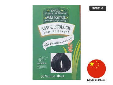 Savol Ecologic Hair Colourant Natural Black in Sri Lanka 