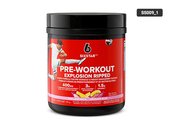 Six Star Pre-Workout Explosion Blue Raspberry 212g in Sri Lanka 