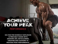 Six Star Pre-Workout Explosion Blue Raspberry 424g - CANADA in Sri Lanka