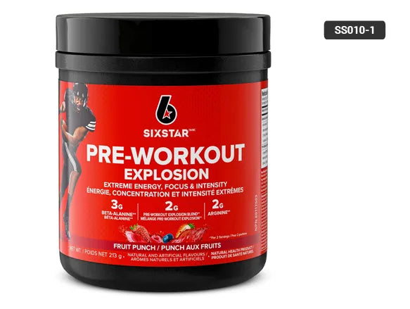 Six Star Pre-Workout Explosion Fruit Punch 213g in Sri Lanka