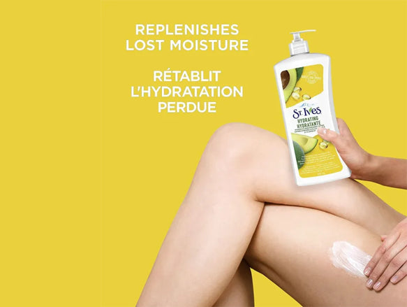 St. Ives Hydrating Vitamin E and Avocado Body Lotion 621ml - USA in Sri Lanka