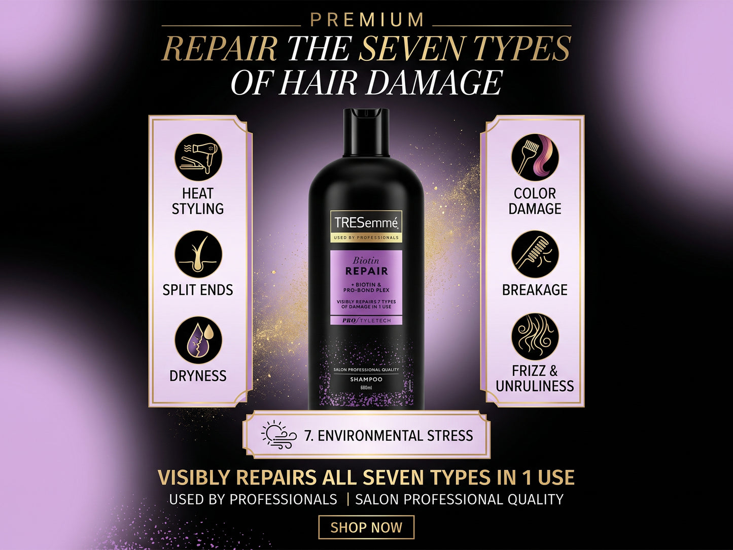 Tresemme Biotin Repair Shampoo 680ml