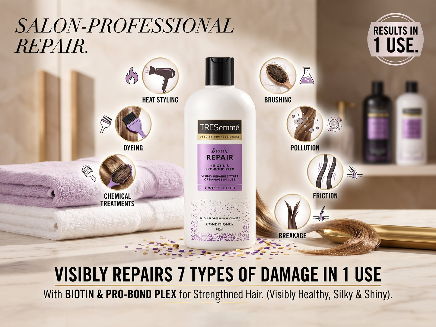 Tresemme Biotin Repair Conditioner 680ml