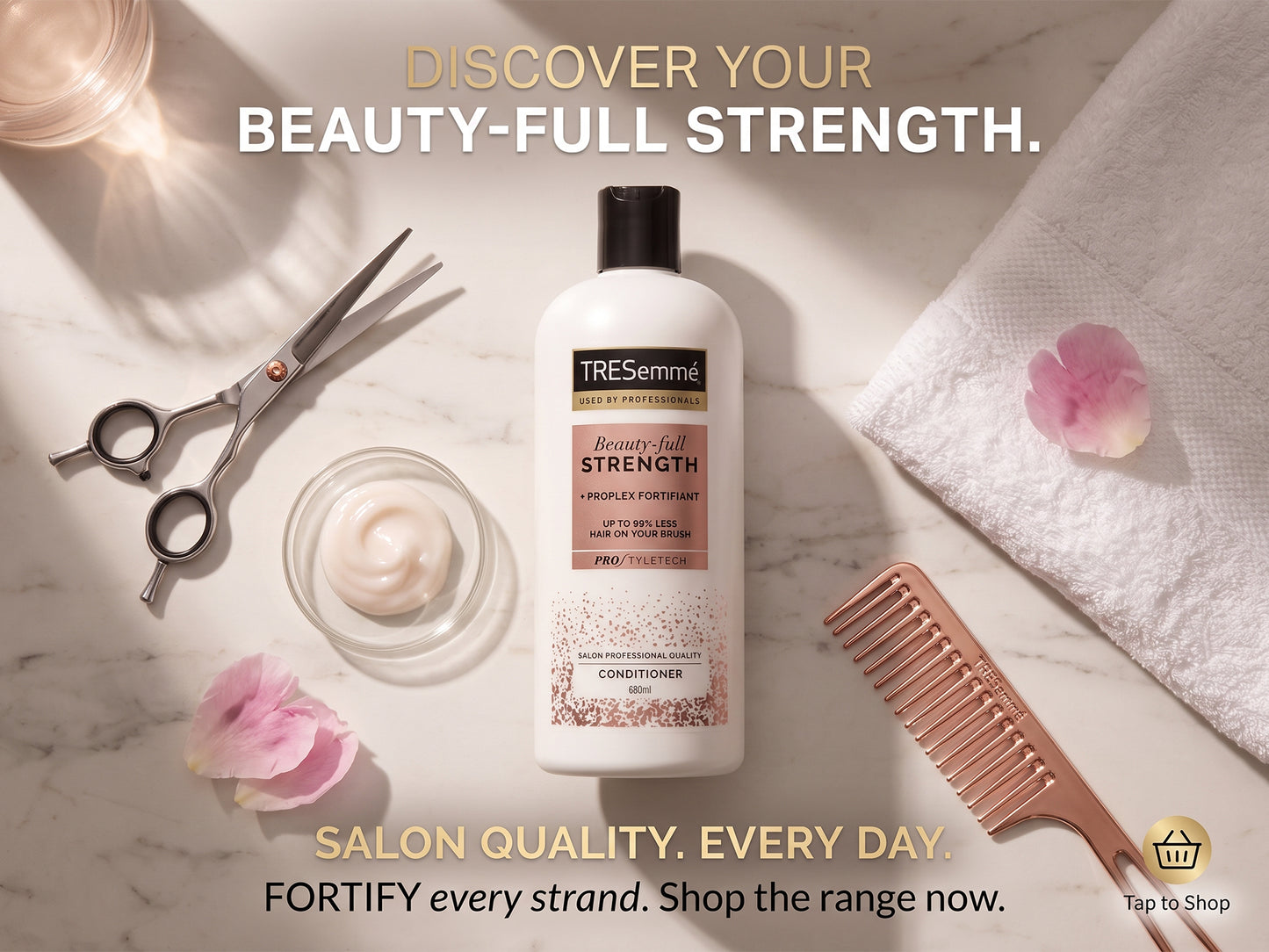 Tresemme Beauty-Full Strength Proplex Fortifying Conditioner 680ml