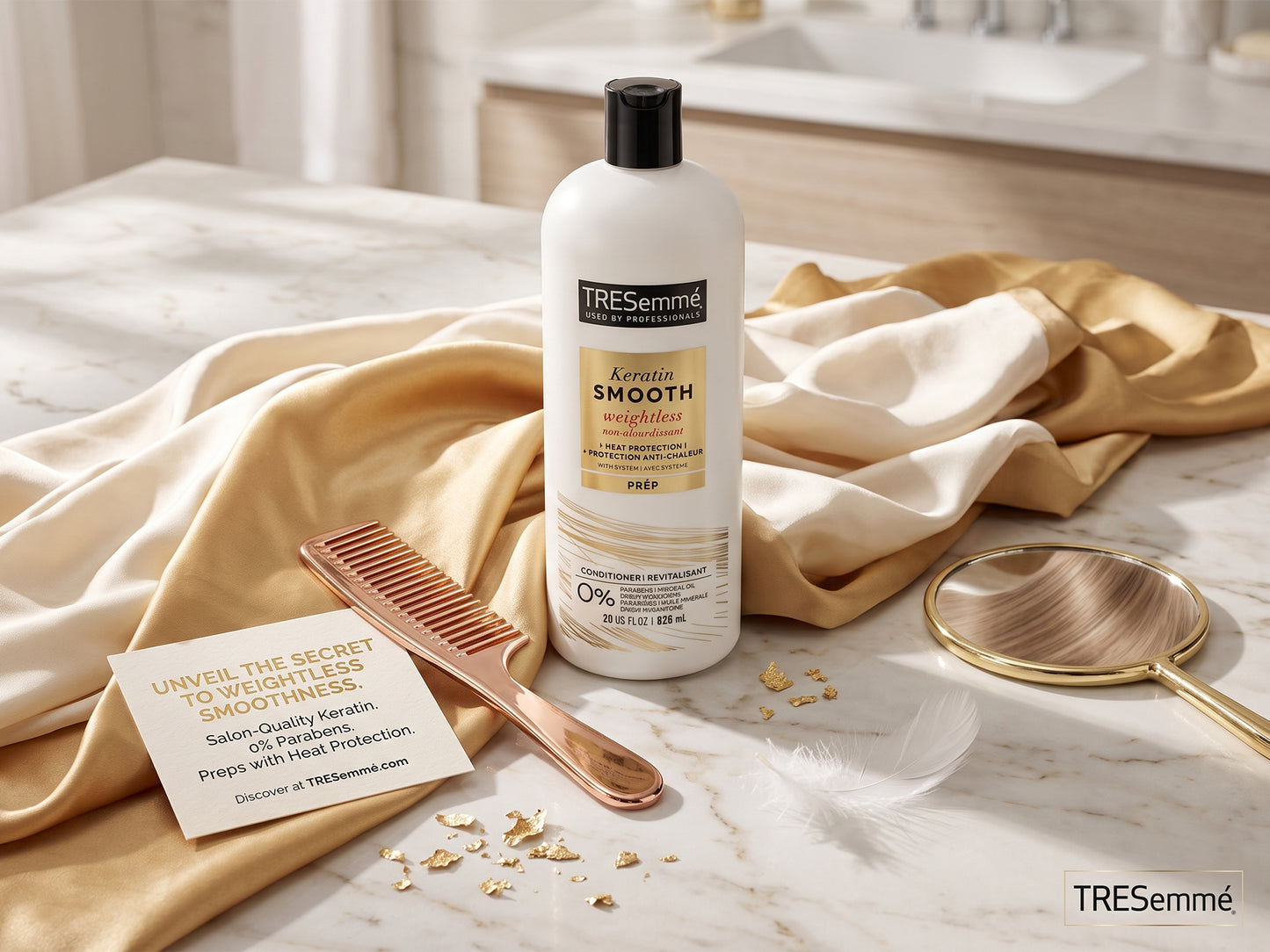 Tresemme Lot Keratin Smooth Weightless Conditioner 828ml
