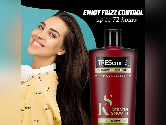 TRESEMME Keratin Smooth Marula Oil Shampoo 700ml - UAE in Sri Lanka