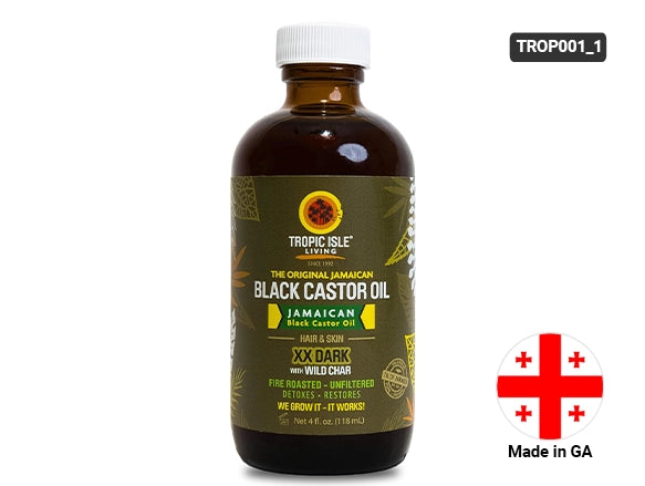 Tropic Isle Living Black Castor Oil XX Dark 118ml