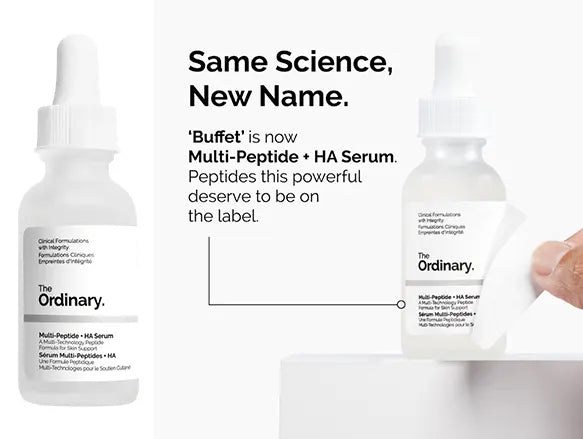 The Ordinary Multi-Peptide + HA Serum (Buffet) 30ml - CANADA in Sri Lanka