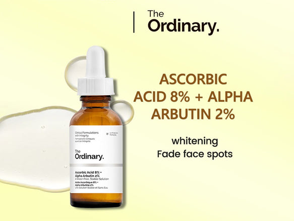 The Ordinary Vitamin C Ascorbic Acid 8% + Alpha Arbutin 2% 30ml - CANADA in Sri Lanka