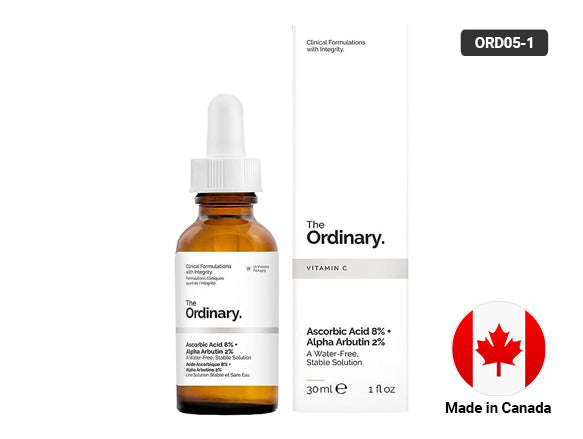 The Ordinary Vitamin C Ascorbic Acid 8% + Alpha Arbutin 2% 30ml - CANADA in Sri Lanka 