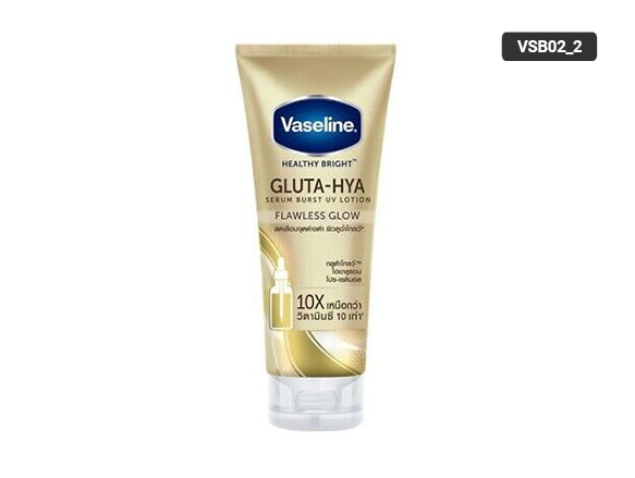 Vaseline Gluta-Hya Flawless Glow Serum Burst UV Lotion 300ml - THAILAND in Sri Lanka