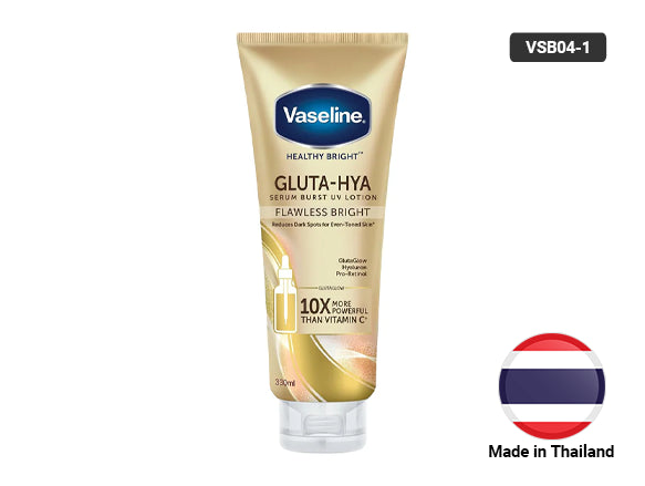 Vaseline Gluta-Hya Flawless Glow Serum Burst UV Lotion 330ml in Sri Lanka 