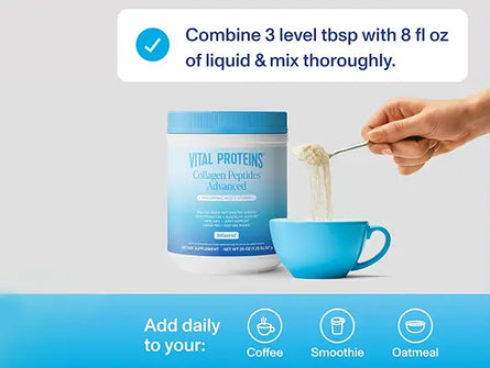 Vital Proteins Collagen Peptides Advanced Unflavored 567g in Sri Lanka