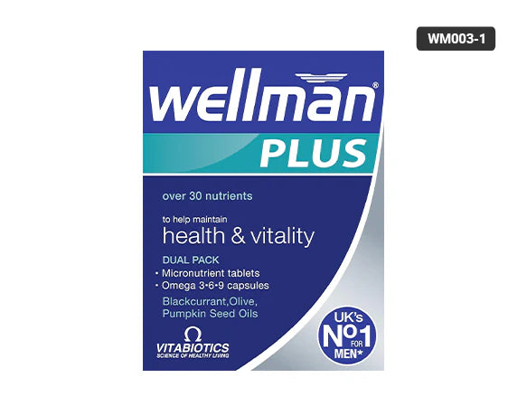 Wellman Plus Omega 3-6-9 Vitabiotics 56 Tablets in Sri Lanka
