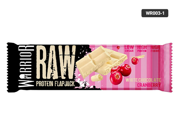Warrior Raw Protein Flapjack White Chocolate Cranberry 20g in Sri Lanka