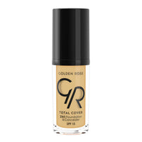 Golden Rose Total Cover 2 in 1 Foundation and Concealer