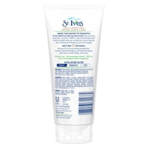 ST.IVES SMOOTHING OATMEAL SCRUB AND MASK -150ML