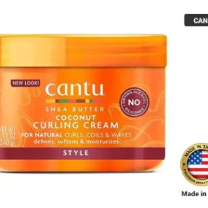 Buy Cantu Coconut Curling Cream and embrace your curly, coily or wavy hair