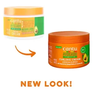 Get perfect curls with CANTU Avocado Curling Cream