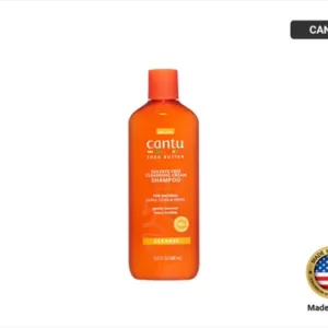 CANTU Shea Butter Cleansing Cream Shampoo is for all hair types, curly, coily or wavy.