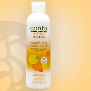 CANTU For Kids Nourishing Conditioner 237ml nourishes fragile curls and waves, caring for textured hair
