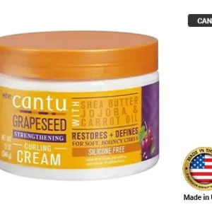 CANTU Grapeseed Strengthening Curling Cream 340G