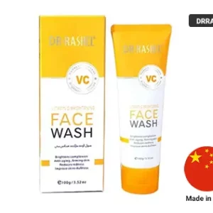 DR RASHEL Vitamin C brightening face wash is an advanced skin-brightening and anti-aging face wash.