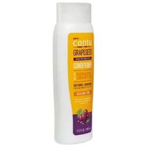 Cantu Grapeseed Oil Strengthening Conditioner takes the award-winning shea butter formula you know and love and infuses it with grapeseed oil and avocado oil to nourish and hydrate dry, brittle hair.