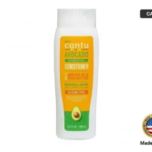 Cantu’s Avocado Hydrating Conditioner provides all the nourishment and moisture your curls need.  Made with our classic, award-winning shea butter formula plus avocado oil and vitamin E, the new remix to the Hydrating Conditioner you know and love hydrates your hair to bring out the best in your curls.