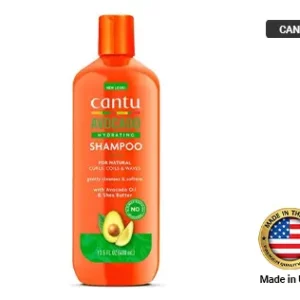 Cantu's Avocado Hydrating Shampoo uses a unique avocado oil formula to reduce breakage and minimize frizz