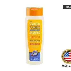 CANTU Flaxseed Oil and Shea Butter Sulfate Free Shampoo 400ml