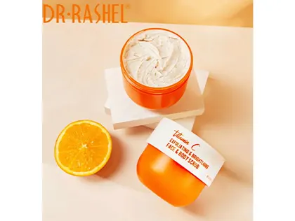 Dr Rashel Vitamin C Face and Body Scrub 250ml - Cosmetics.lk