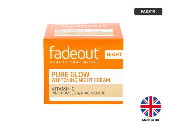 Fade Out Pure Glow Whitening Night Cream 50ml Cosmetics Lk