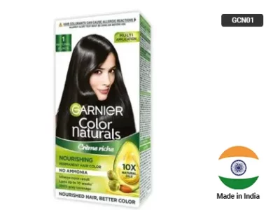 GARNIER Hair Color Natural Black 35ml + 30g