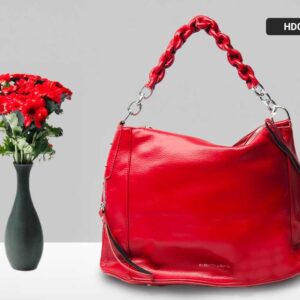 Women's New Pattern Leather Hand Bag with Little Ornaments - Ladies Handbags Buy Online in Sri Lanka