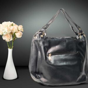 Women's New Pattern Leather Hand Bag with Little Ornaments - HI001